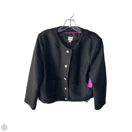Blazer By J. Crew In Black & Gold, Size: Xl