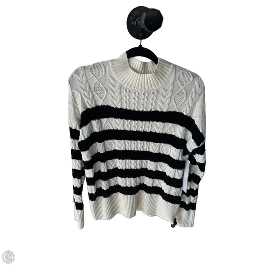 Sweater By Tahari In Black & White, Size: S