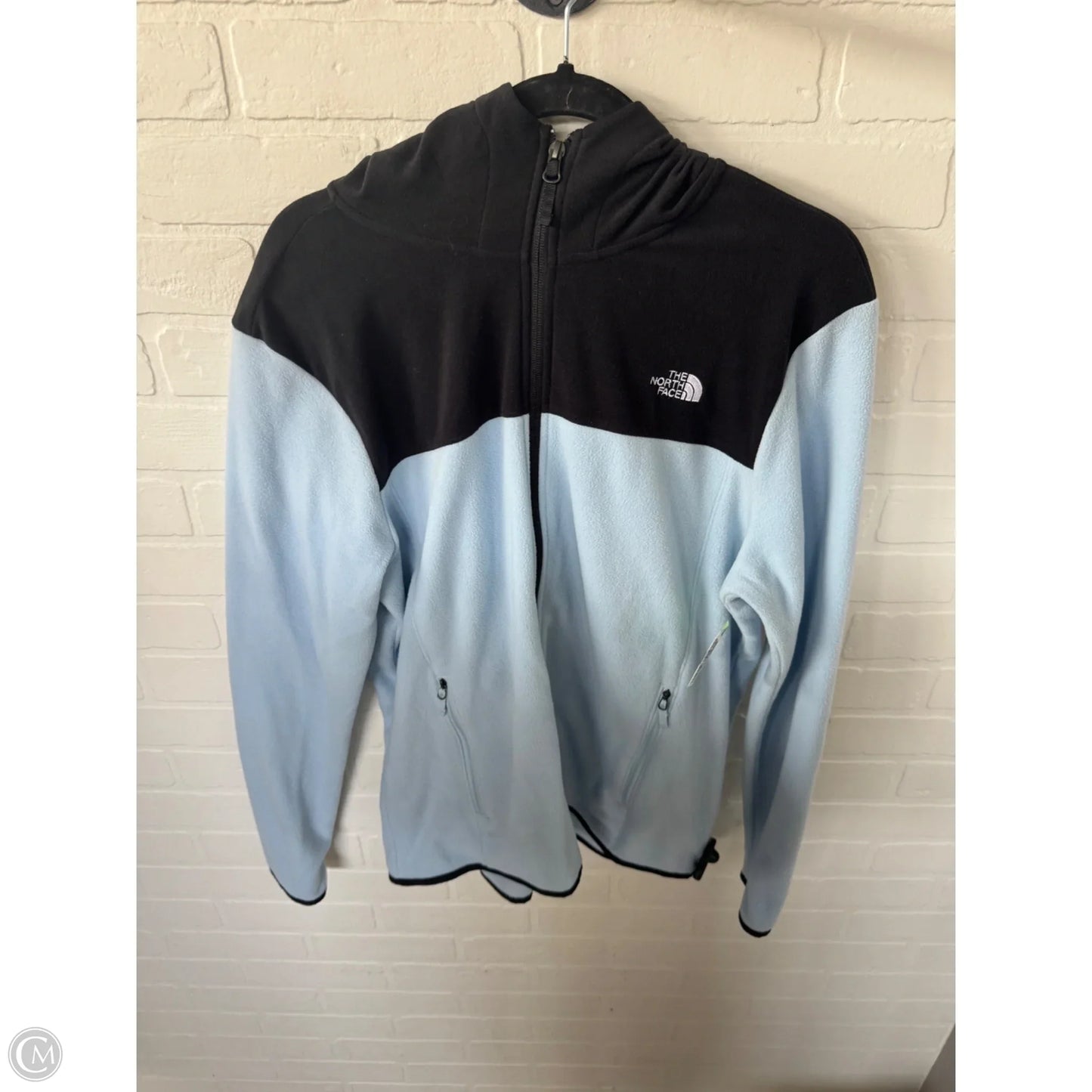 Jacket Fleece By The North Face In Black & Blue, Size: Xl