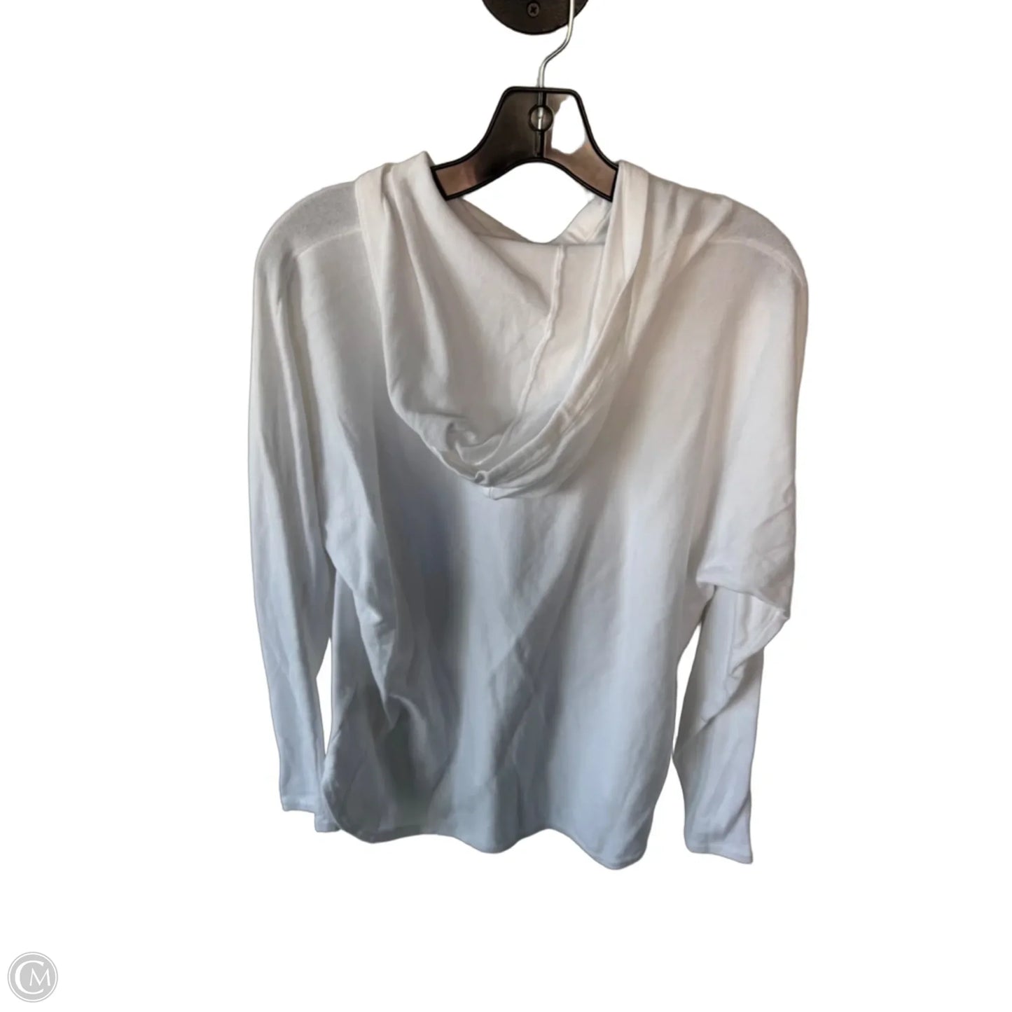 Top Long Sleeve By Michael By Michael Kors In White, Size: L