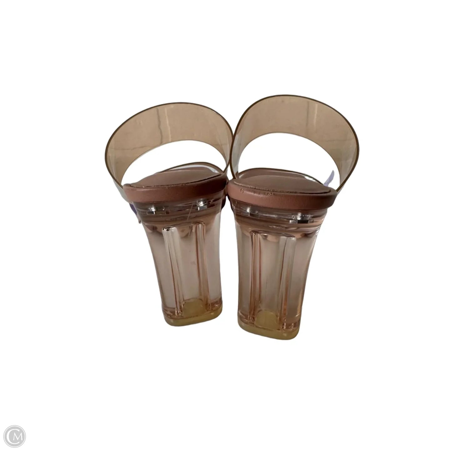 Sandals Heels Block By Antonio Melani In Pink, Size: 8.5