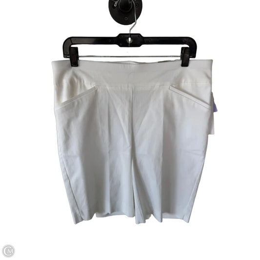 Shorts By Chicos In White, Size: 12
