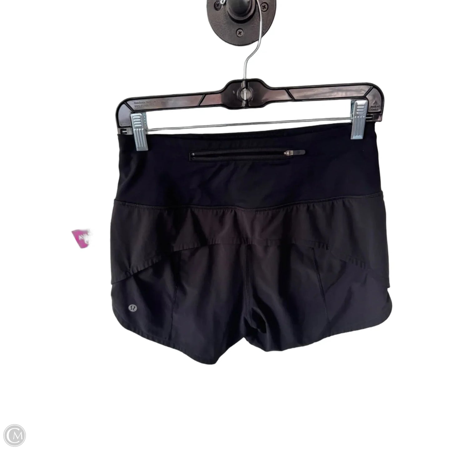 Athletic Shorts By Lululemon In Black, Size: 4