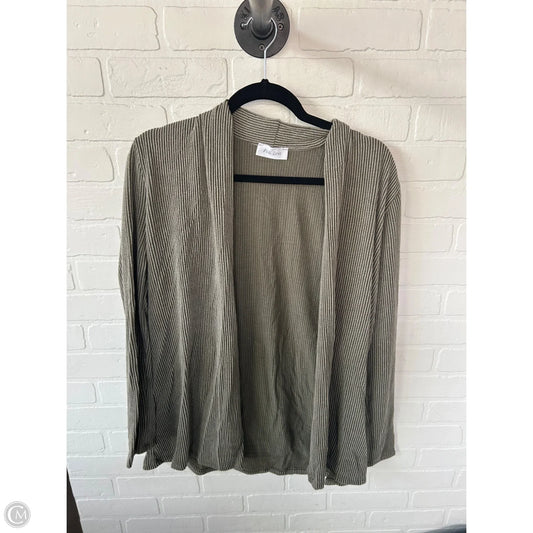 Cardigan By Clothes Mentor In Green, Size: S