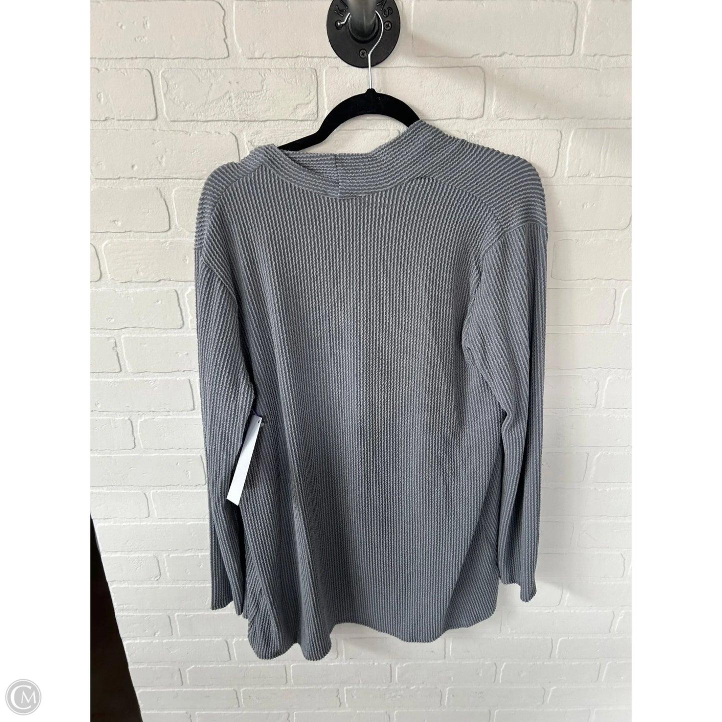 Cardigan By Clothes Mentor In Blue, Size: M