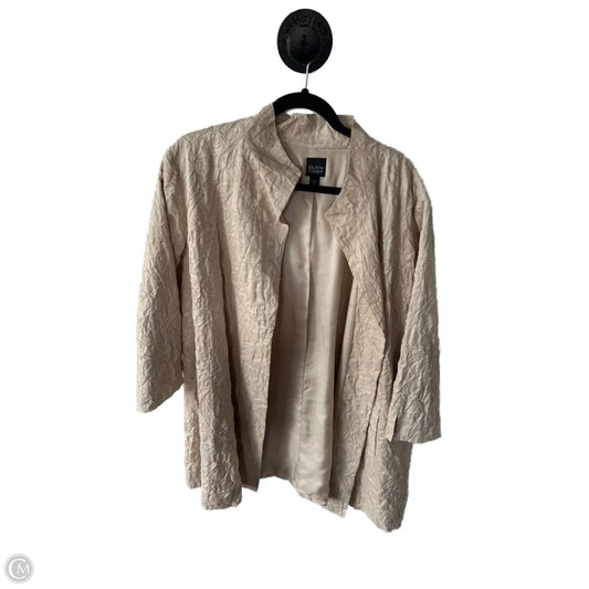 Blazer By Eileen Fisher In Beige, Size: Xl