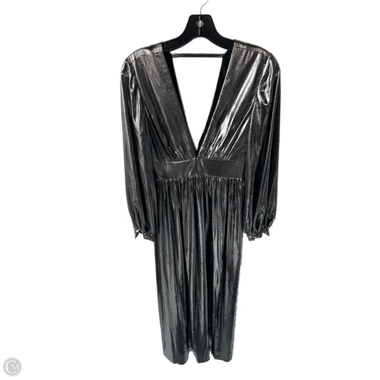 Dress Party Long By Gianni Bini In Silver, Size: Xs