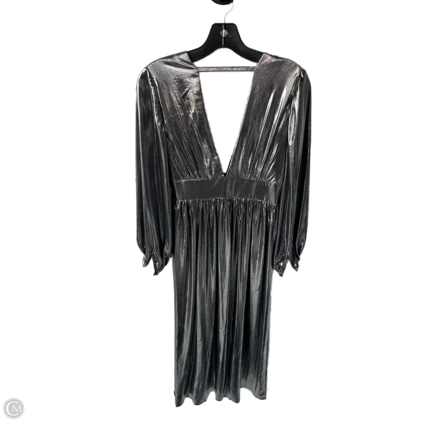 Dress Party Long By Gianni Bini In Silver, Size: Xs