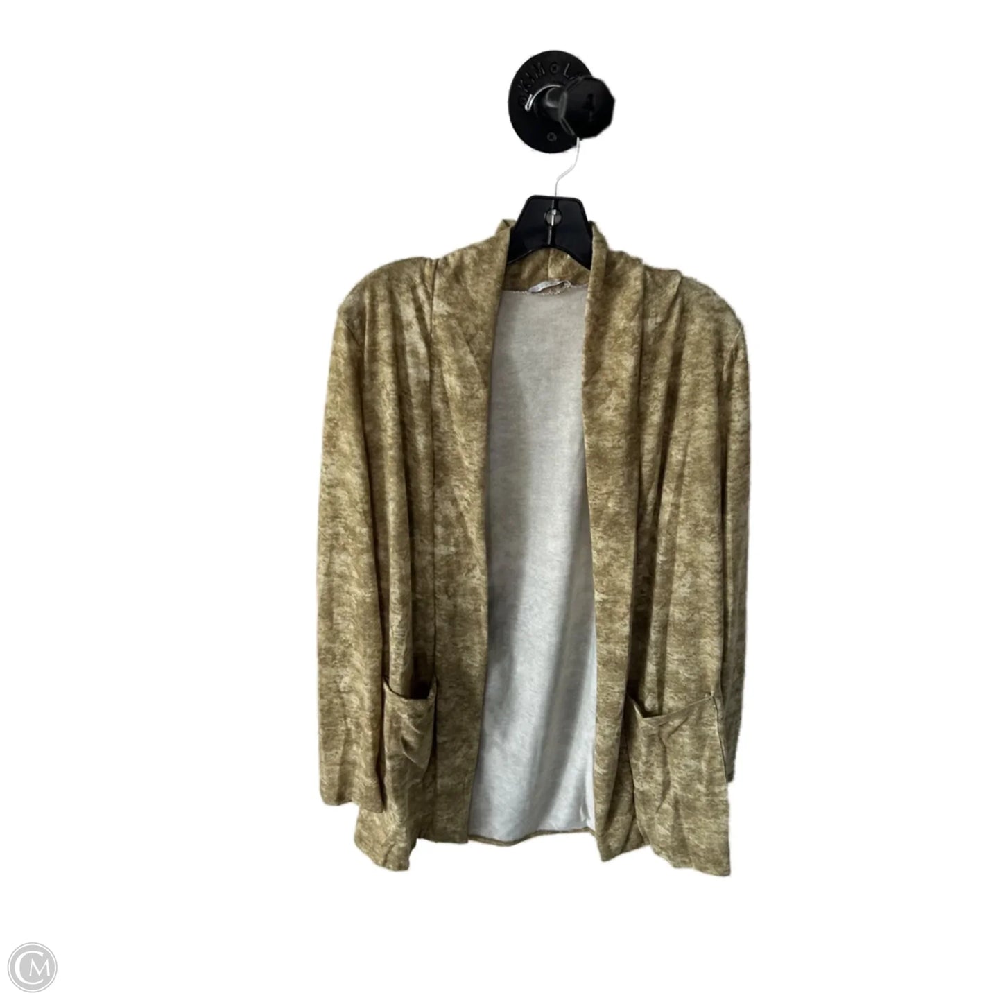 Cardigan By Clothes Mentor In Green, Size: M