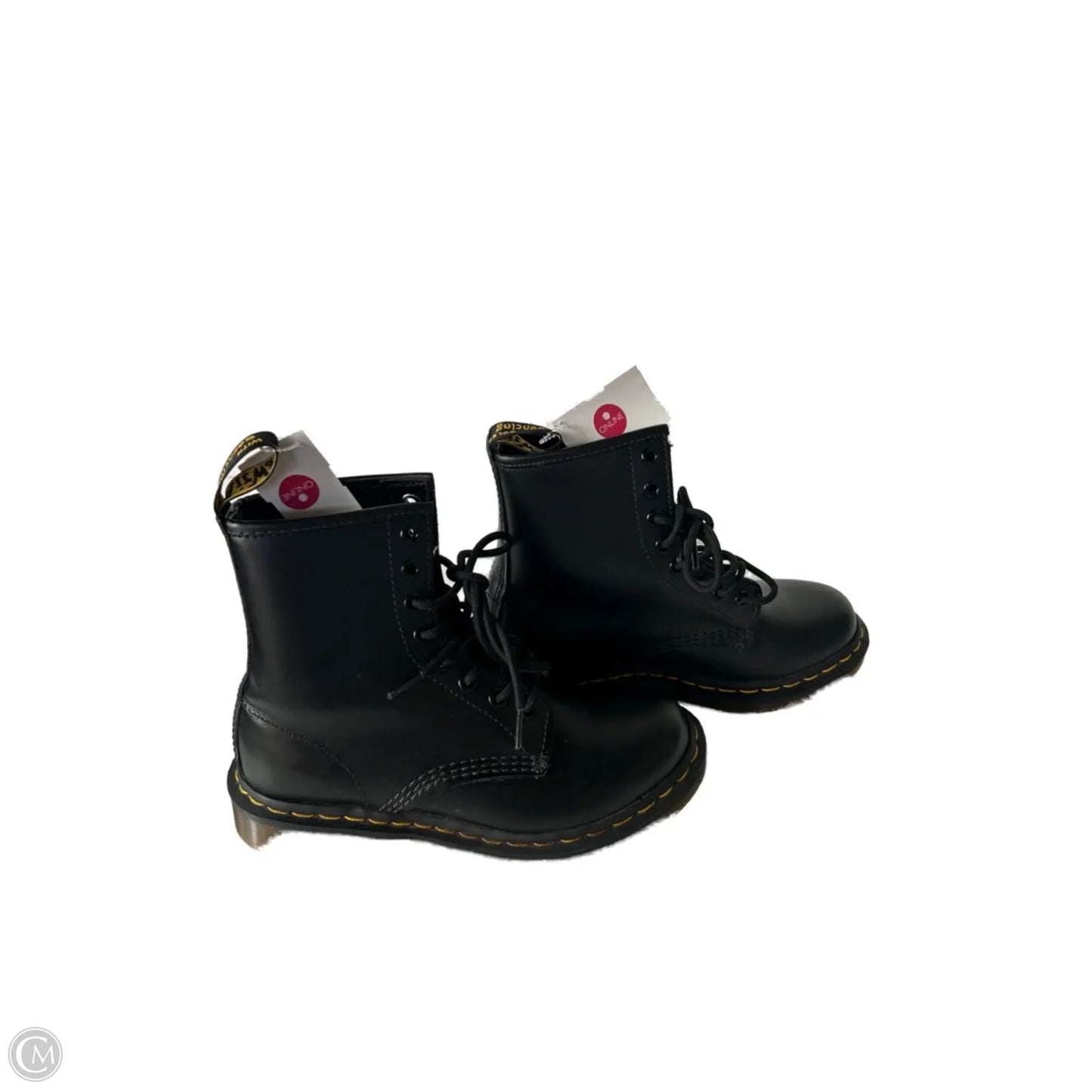 Boots Combat By Dr Martens In Black, Size: 6