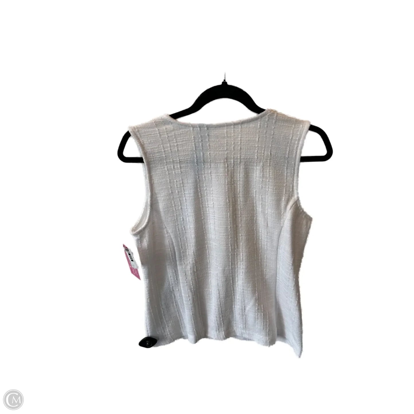 Vest Other By Loft In White, Size: M