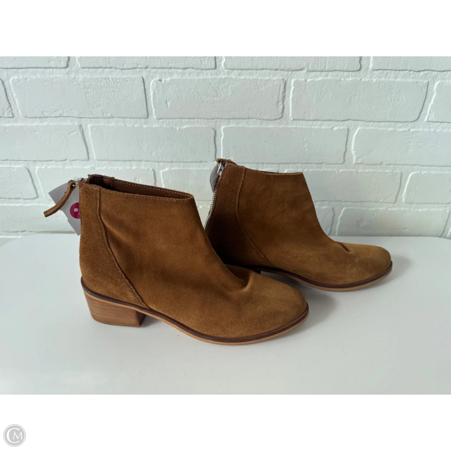 Boots Ankle Flats By Steve Madden In Brown, Size: 8