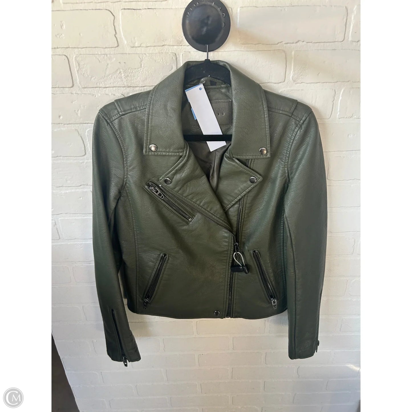 Jacket Moto By Blanknyc In Green, Size: S