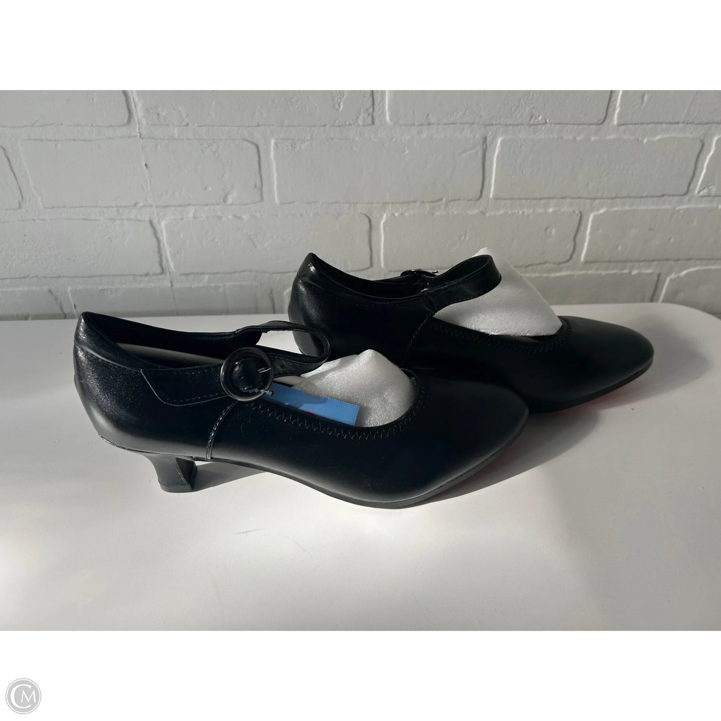 Shoes Heels Block By Clothes Mentor In Black, Size: 10.5
