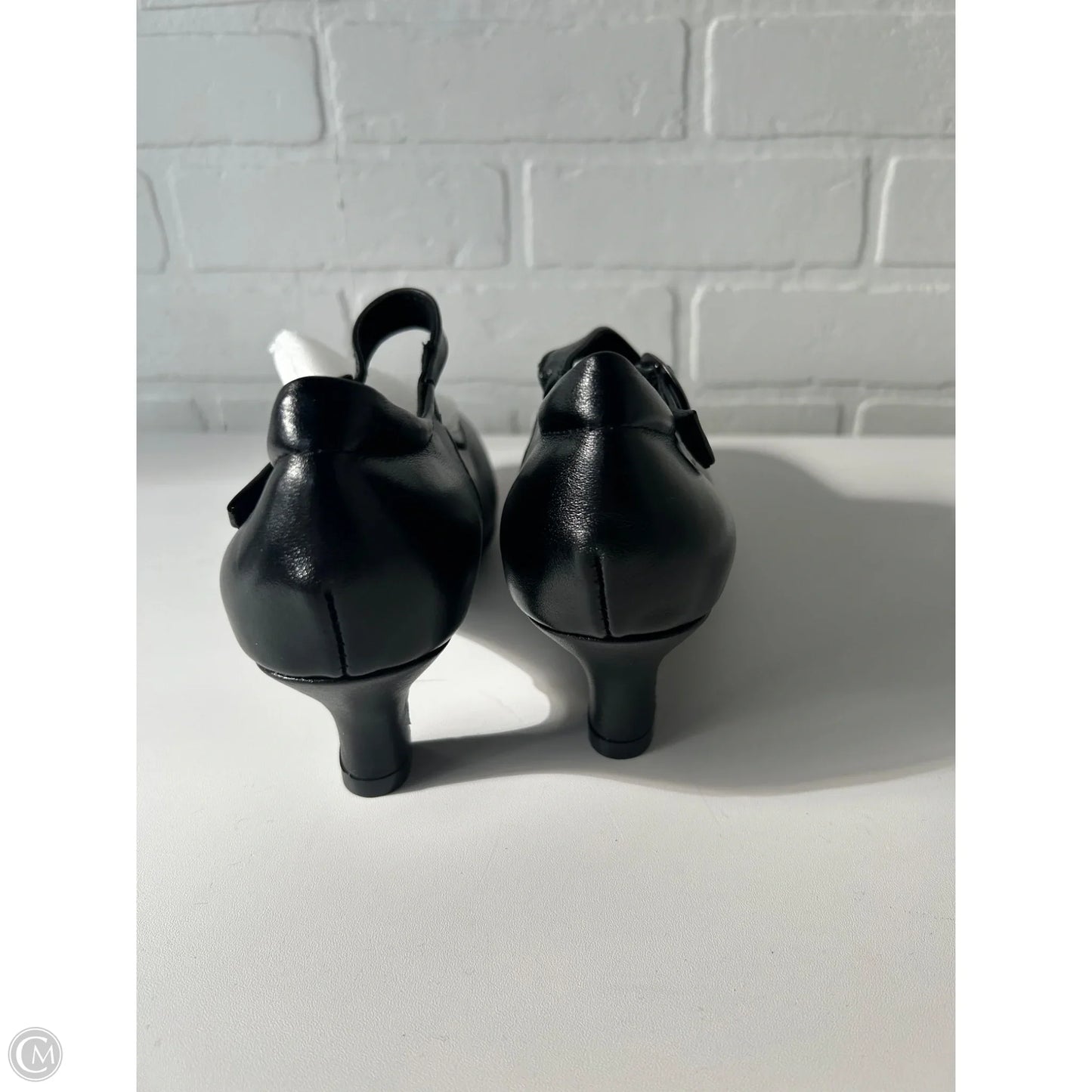 Shoes Heels Block By Clothes Mentor In Black, Size: 10.5