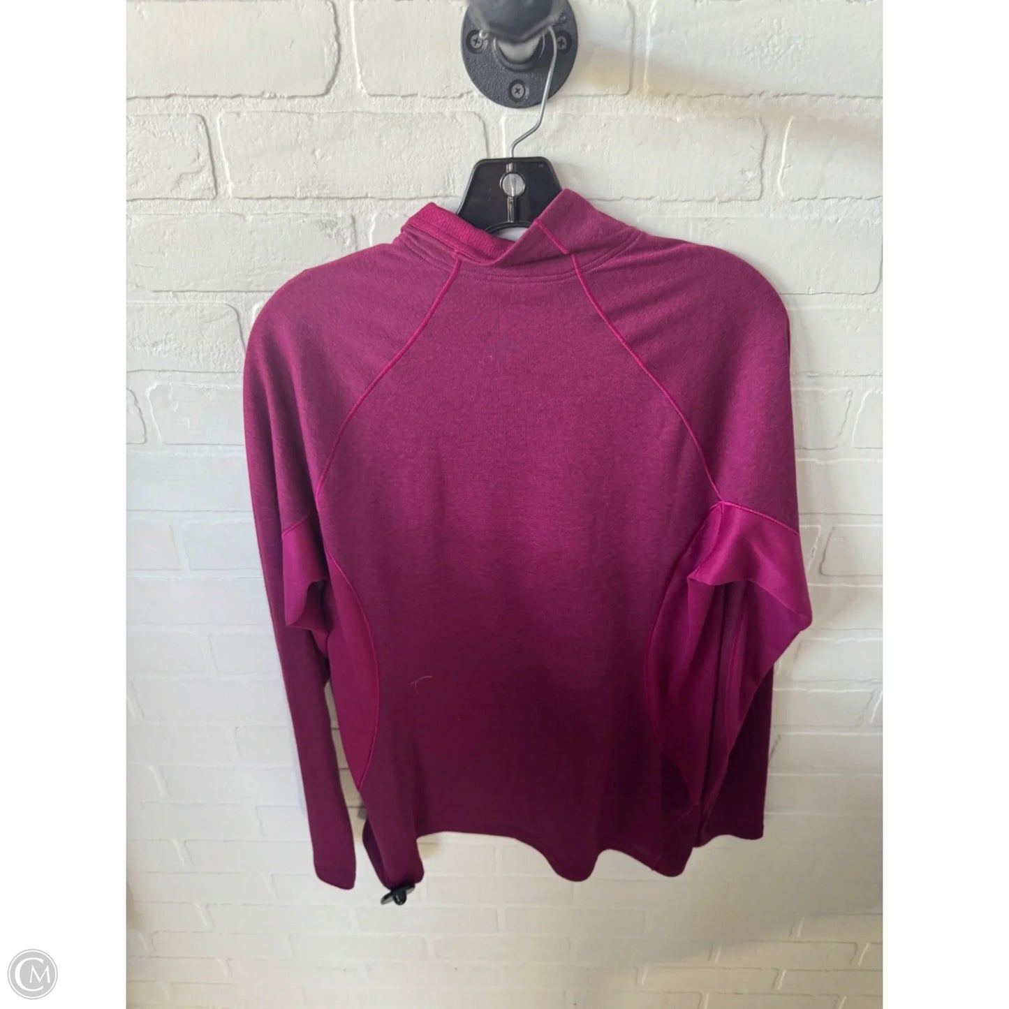 Athletic Top Long Sleeve Collar By Patagonia In Red, Size: L