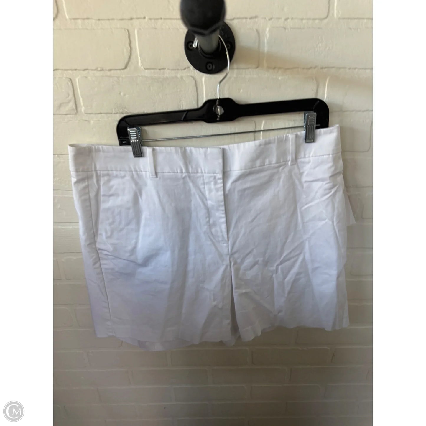 Shorts By Ann Taylor In White, Size: 14