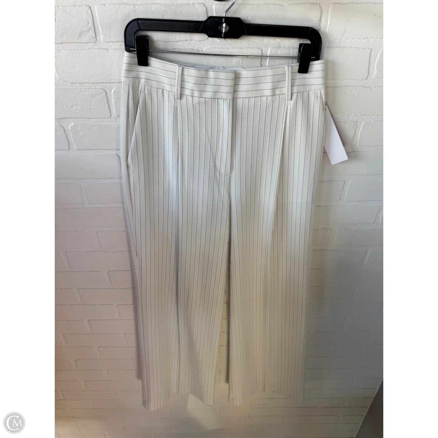 Pants Dress By Ann Taylor In Blue & White, Size: 2