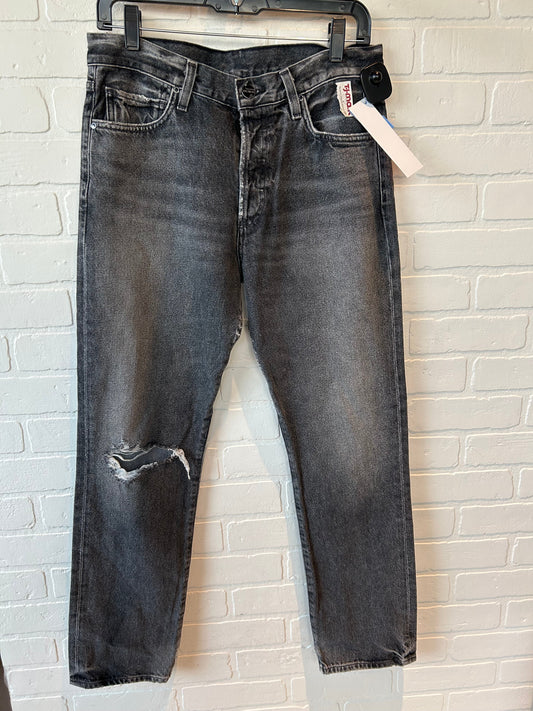 Jeans Straight By Cmc In Black Denim, Size: 4