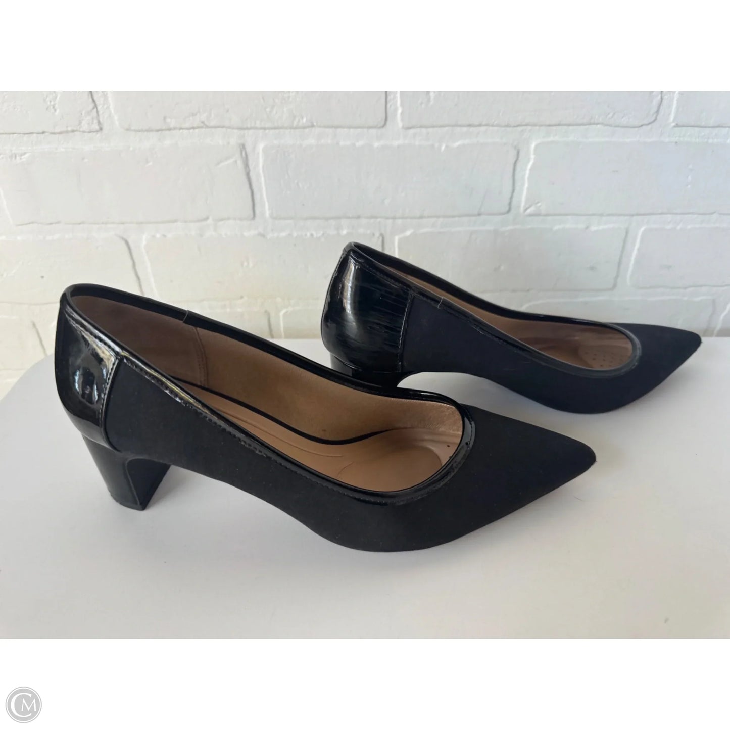 Shoes Heels Block By Abella In Black, Size: 9.5