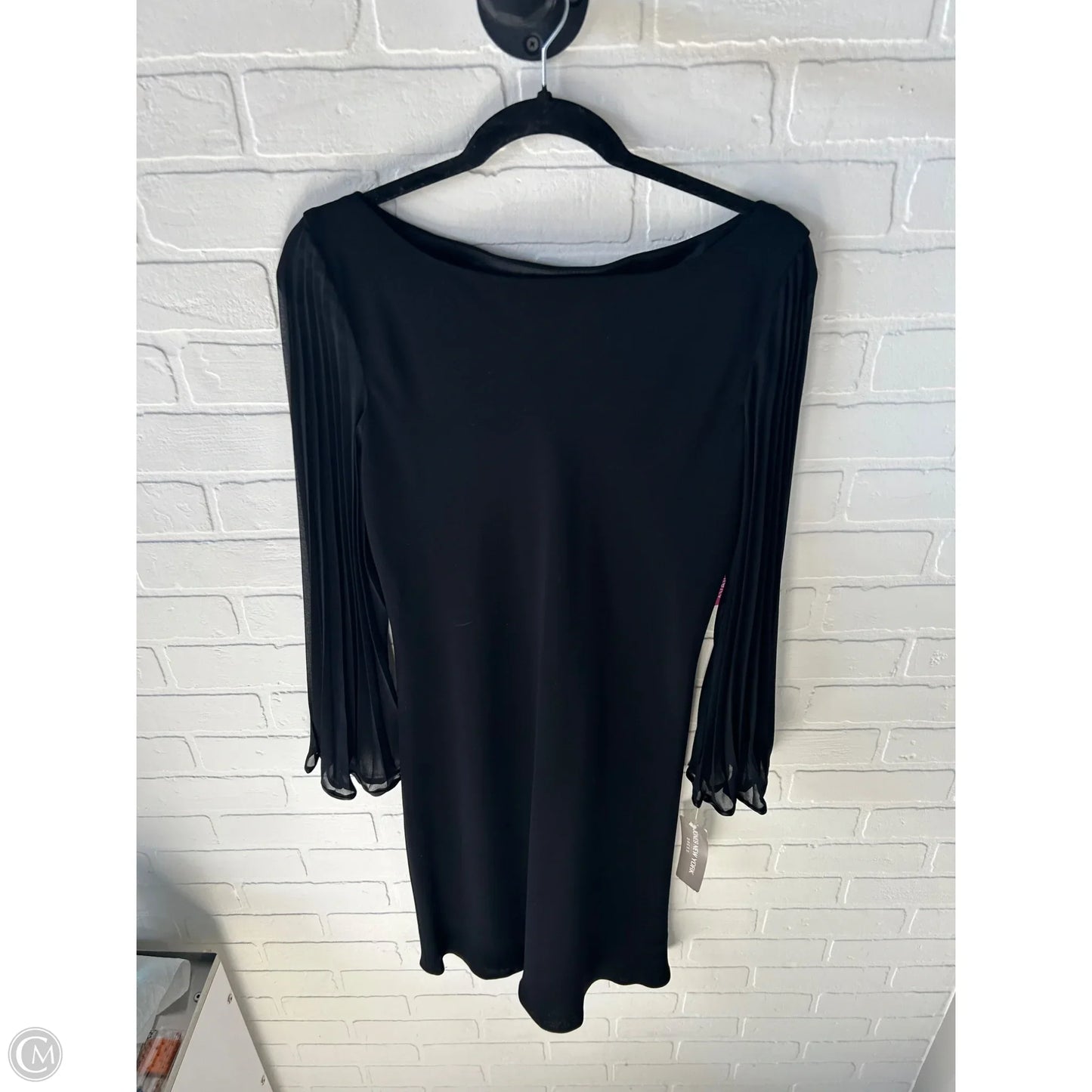 Dress Party Midi By Jones New York In Black, Size: L