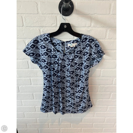 Top Short Sleeve By Boden In Blue, Size: Xs