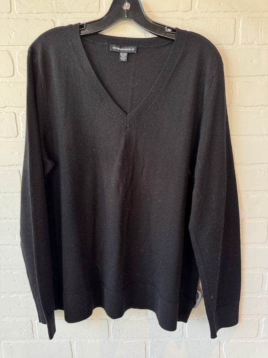 Sweater By Katherine Barclay In Black, Size: Xxl