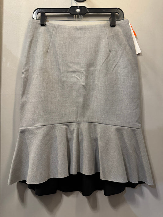 Skirt Midi By H&m In Grey, Size: 10
