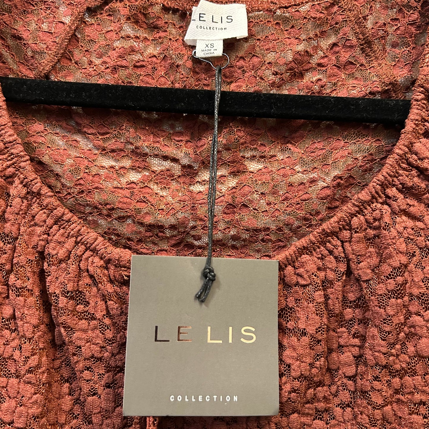 Bodysuit By Le Lis In Brown, Size: Xs