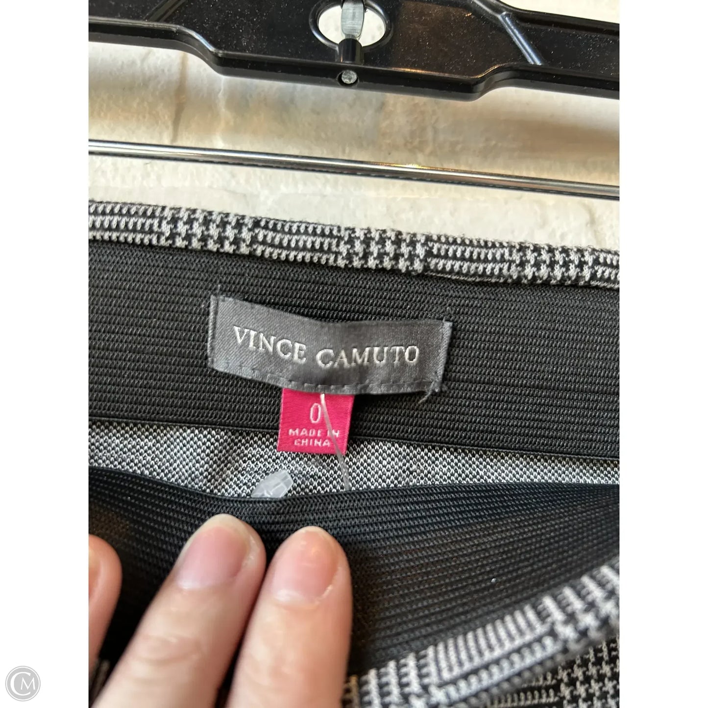 Skirt Mini & Short By Vince Camuto In Black & White, Size: 0