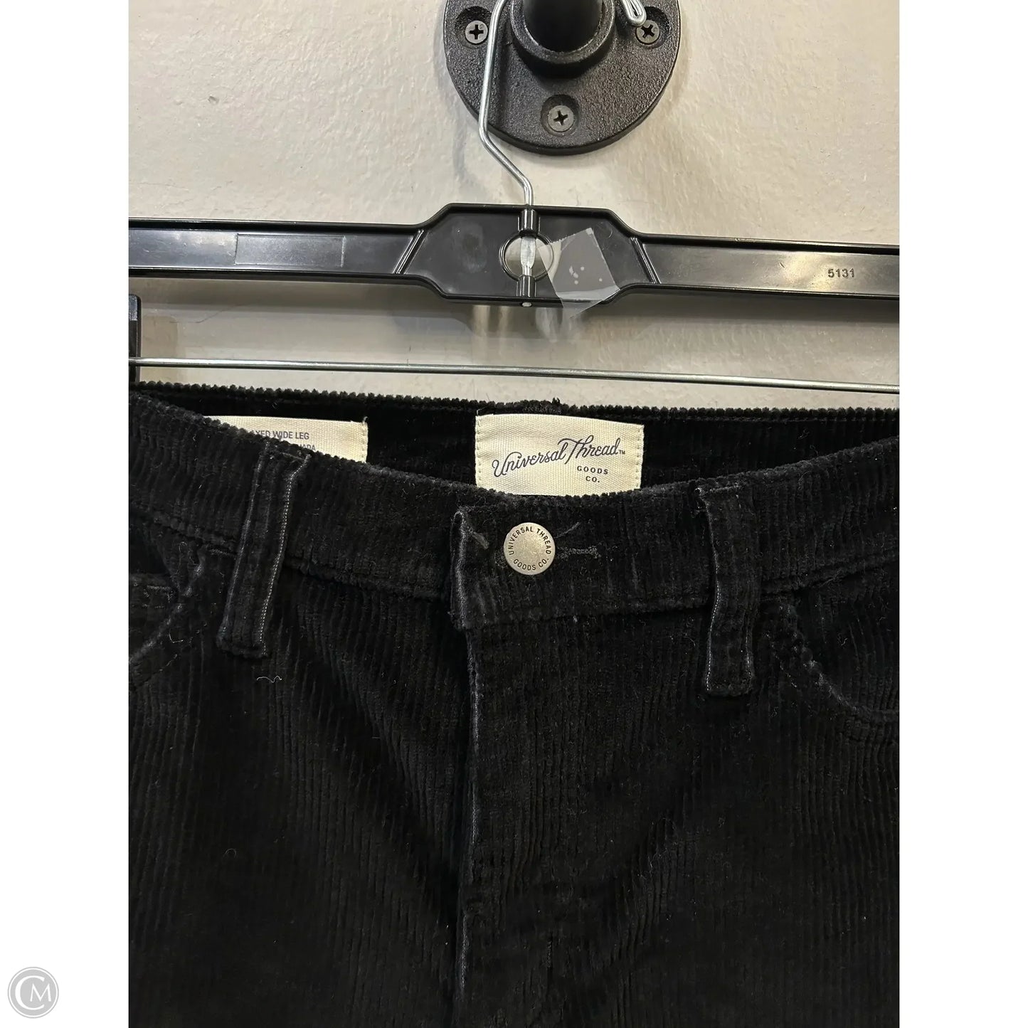 Pants Corduroy By Universal Thread In Black, Size: 2