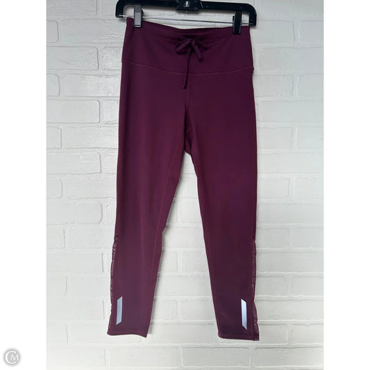 Athletic Leggings By Zella In Red, Size: 4