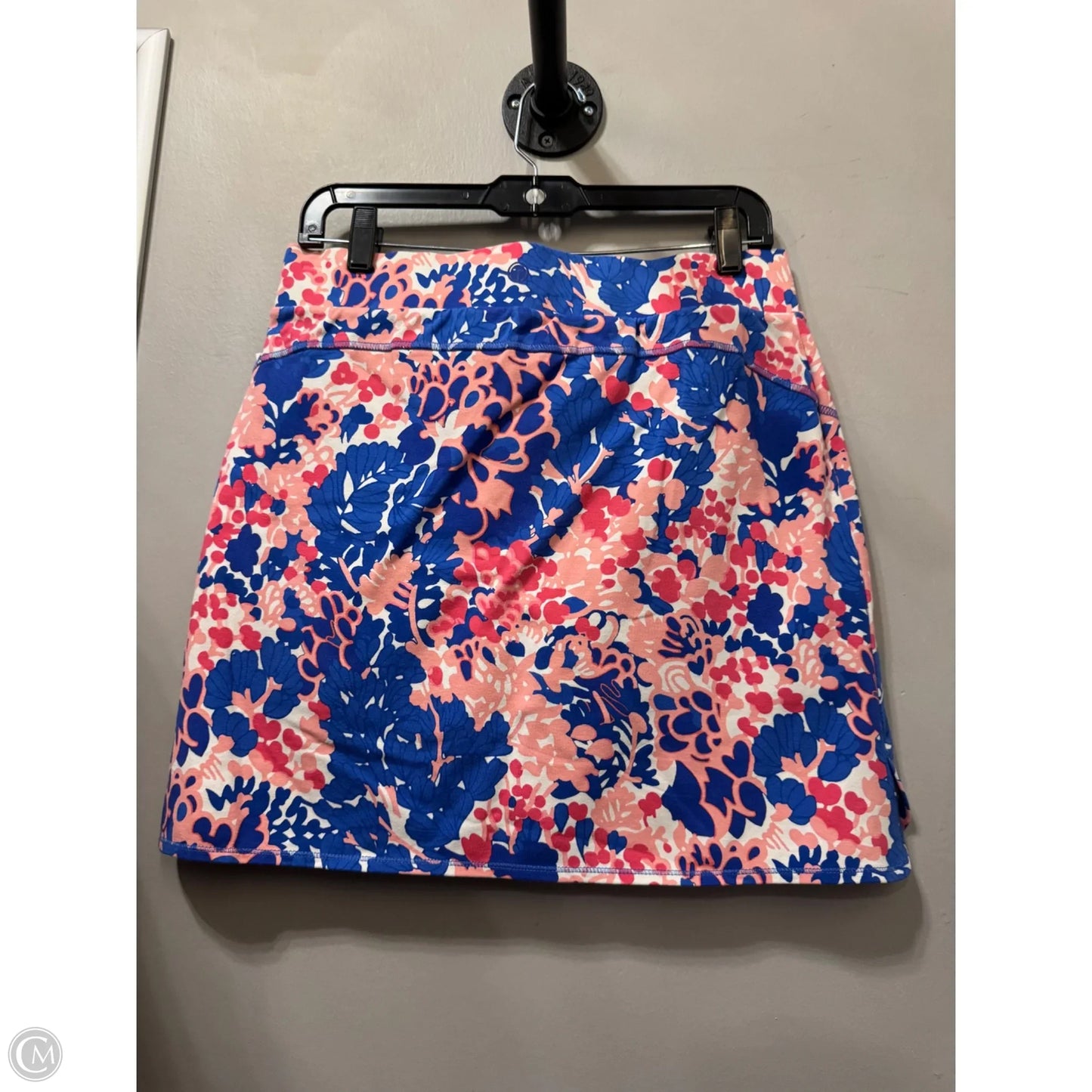 Skort By Talbots In Blue & Pink, Size: 8p