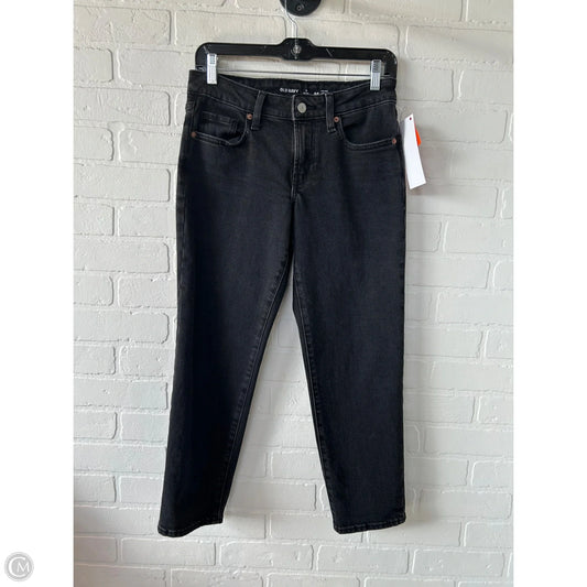 Jeans Straight By Old Navy In Black, Size: 2