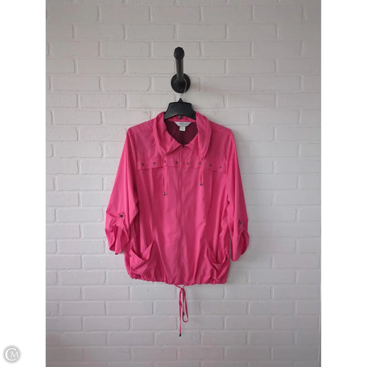 Jacket Other By Christopher And Banks In Pink, Size: Xl