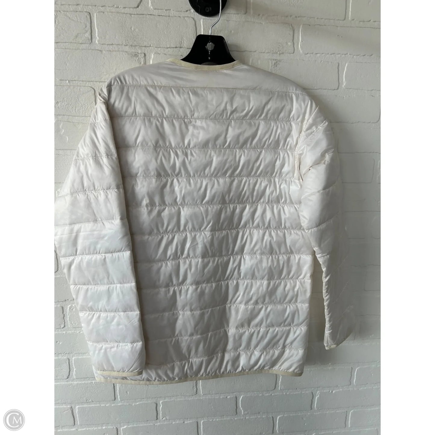 Jacket Puffer & Quilted By Everlane In Cream, Size: Xs