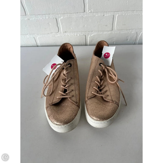 Shoes Sneakers By Toms In Gold, Size: 6.5