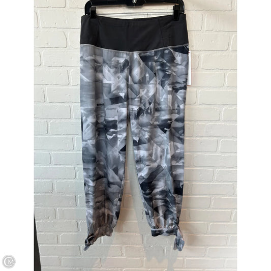 Athletic Pants By Lucy In Grey & White, Size: 8
