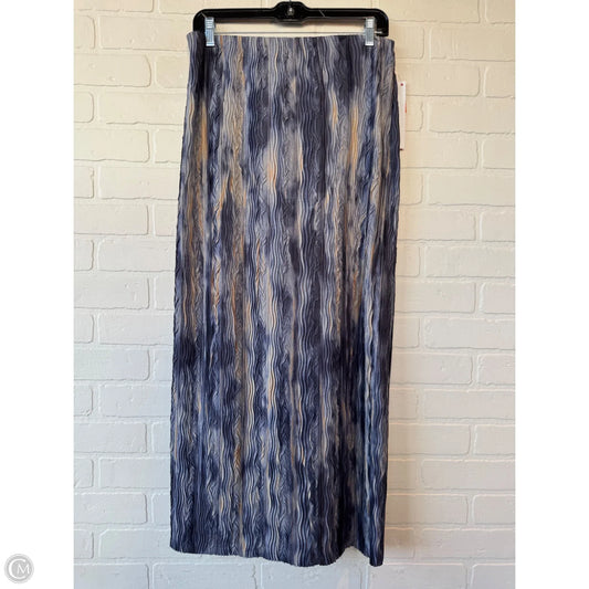 Skirt Maxi By Topshop In Grey, Size: 8