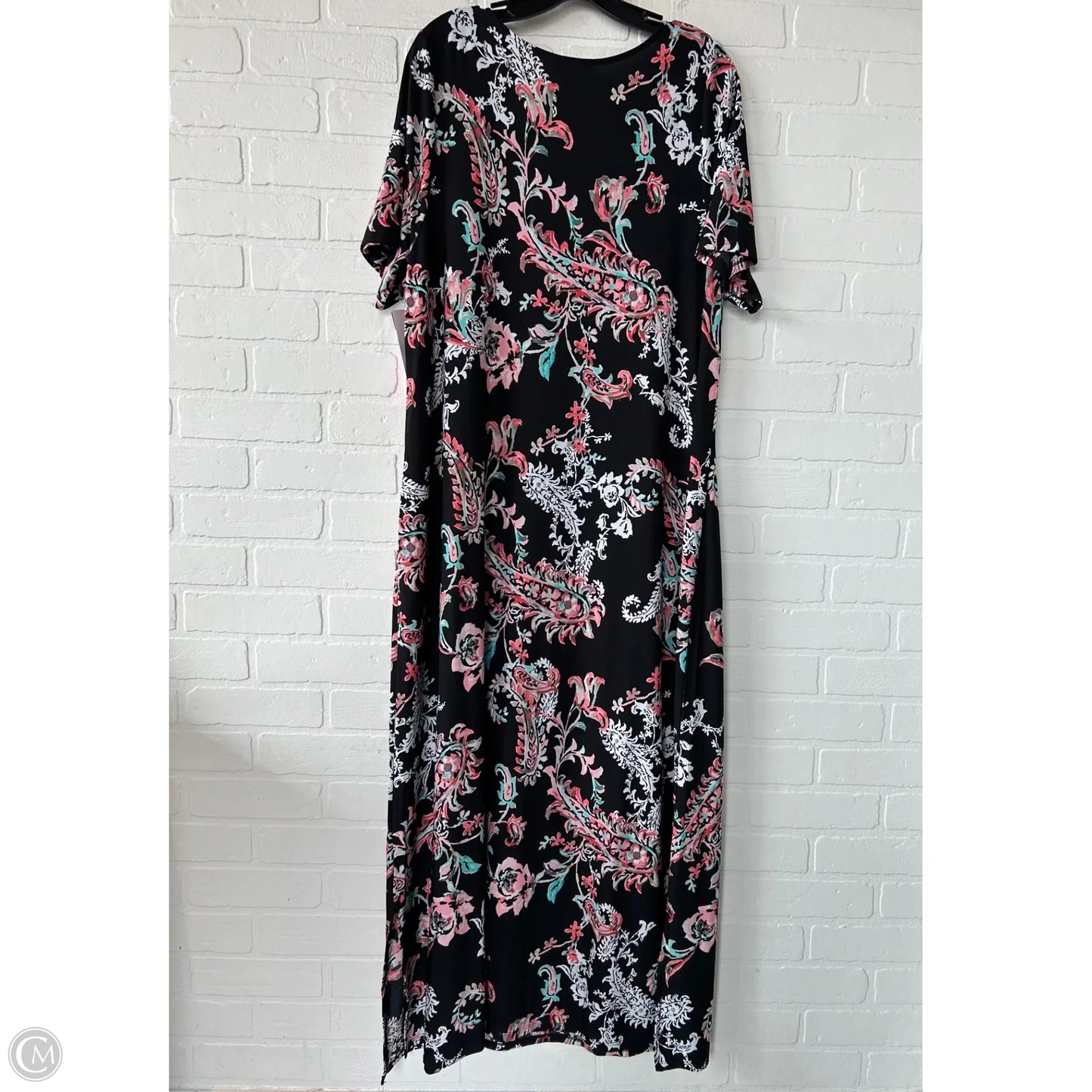 Dress Casual Maxi By Catherines In Black & White, Size: 1x