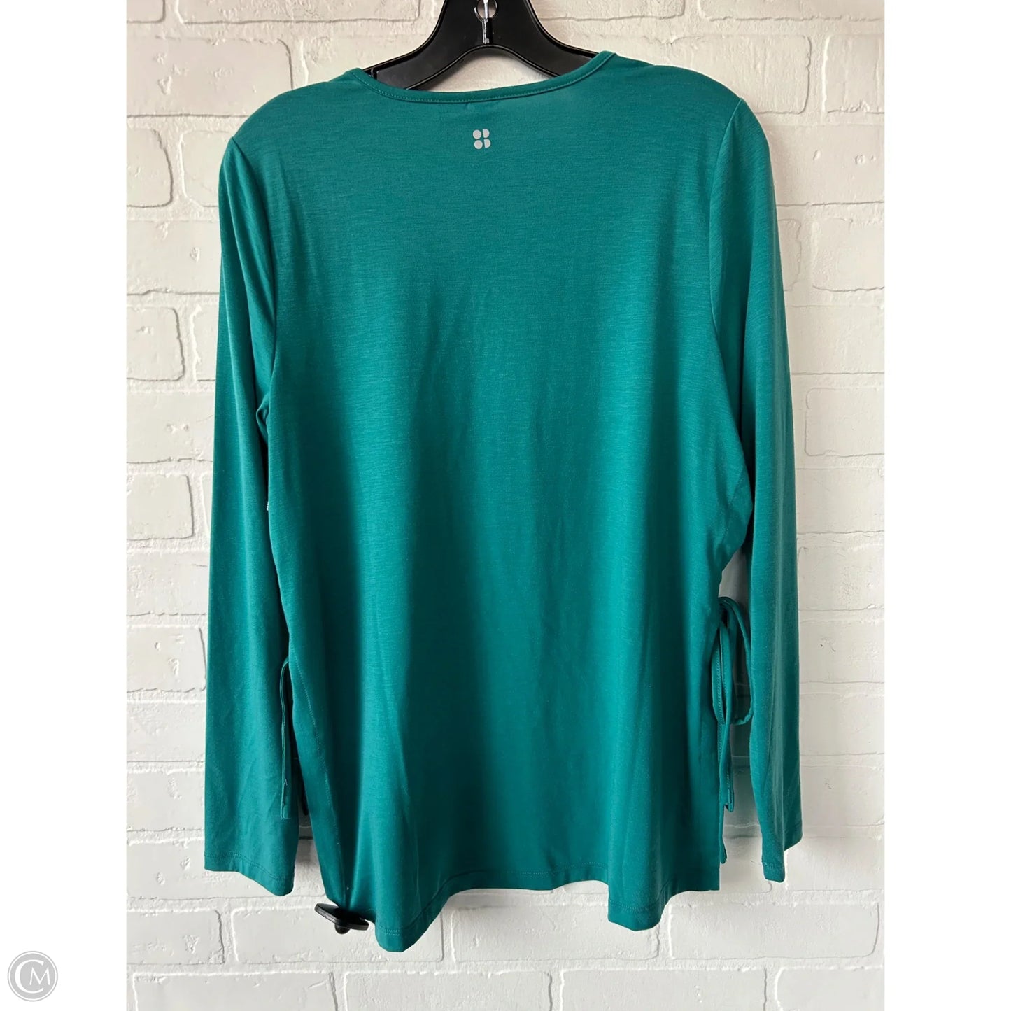 Athletic Top Long Sleeve Crewneck By Sweaty Betty In Green, Size: M
