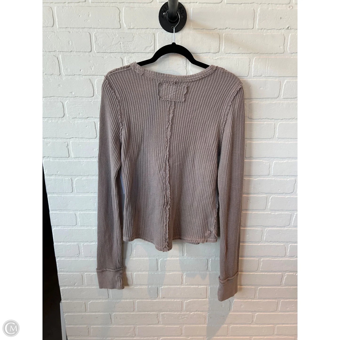 Top Long Sleeve By We The Free In Brown, Size: L