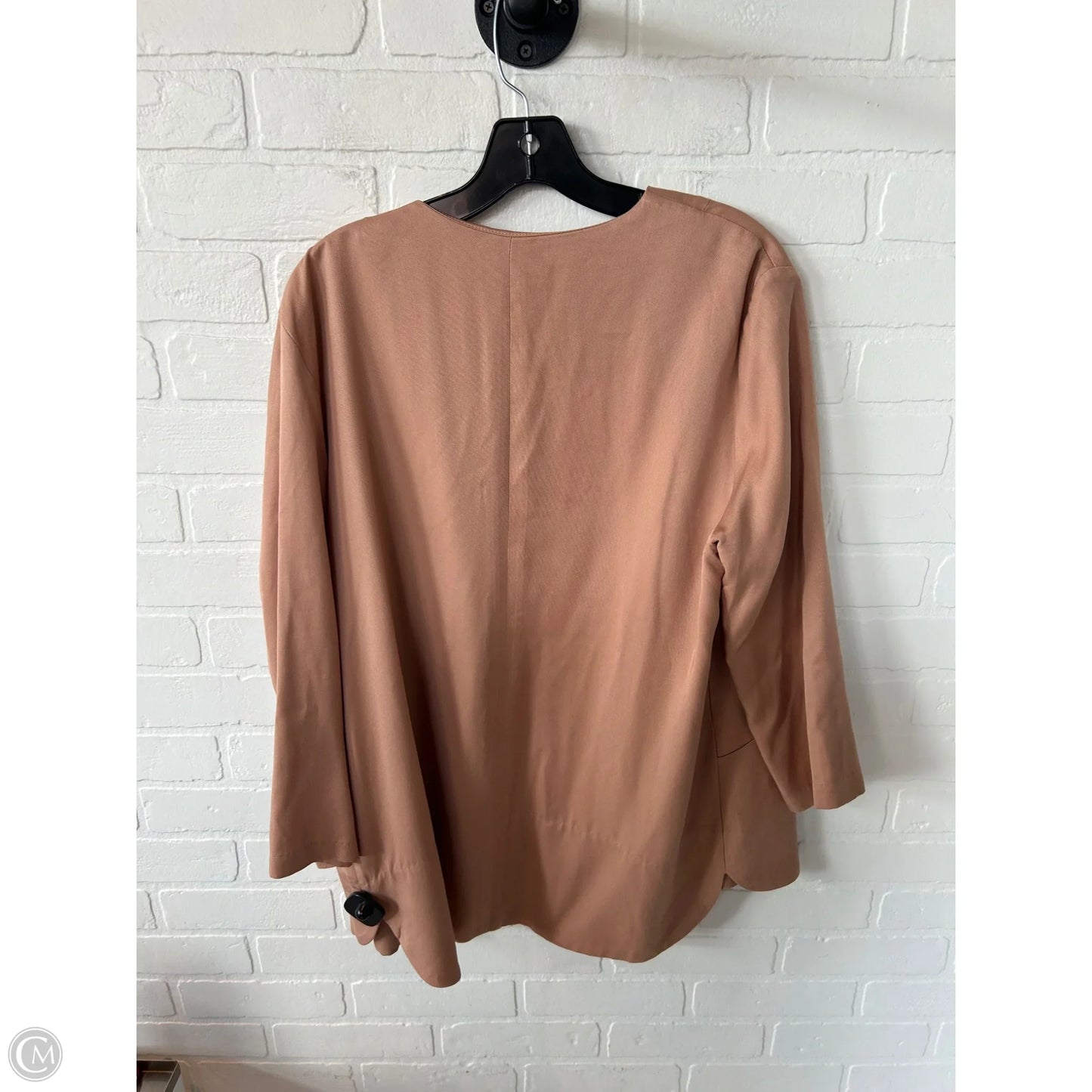 Blazer By Harlowe & Graham In Orange, Size: Xl