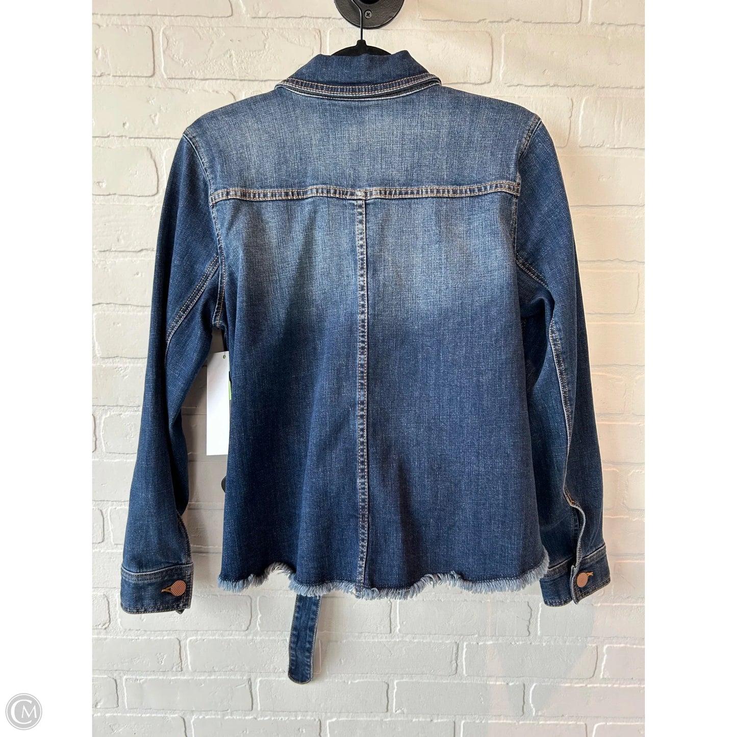 Jacket Denim By Cabi In Blue Denim, Size: S