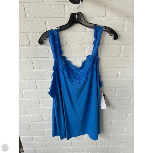 Top Cami By Torrid In Blue, Size: 1x