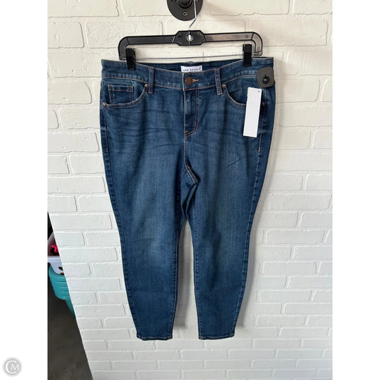 Jeans Skinny By Lane Bryant In Blue Denim, Size: 12