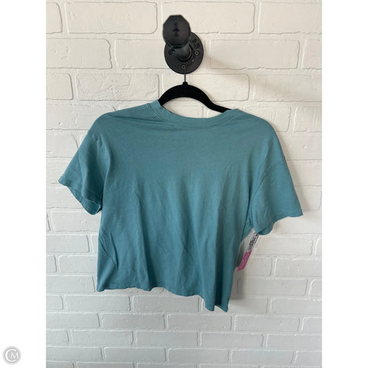 Top Short Sleeve Basic By J. Crew In Blue, Size: Xs