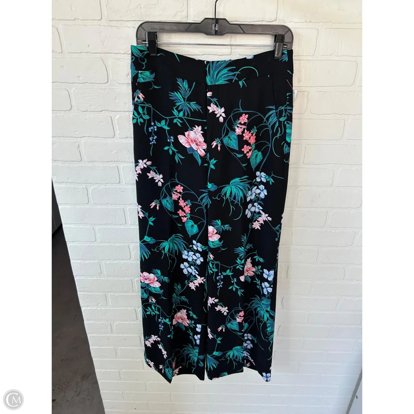 Pants Wide Leg By Banana Republic In Black, Size: 4