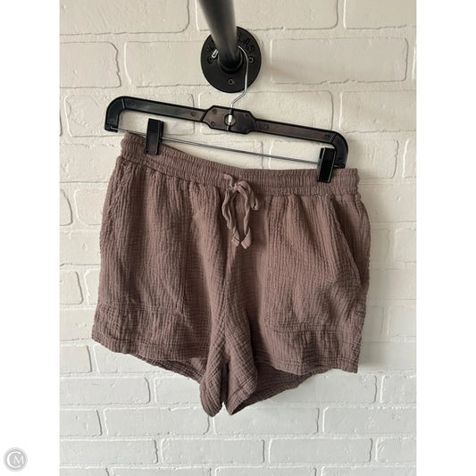 Shorts By Bobi In Brown, Size: 4
