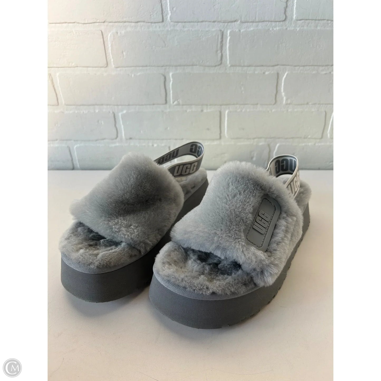 Slippers Designer By Ugg In Grey